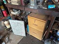 Southwest Corner of Shop. Corner to Furnace