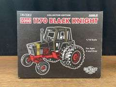 1/16 Case 1170 Black Knight Collector NIB Ertl