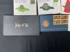 First Day of Issue Cover Coins