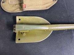 US H-W M1951 Entrenching Tool w/Canvas Carrier
