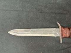 (2)-Reproduction US Camillus M3 Bayonets w/Reproduction Scabbards