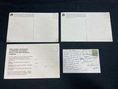 (4) International Truck Postcards