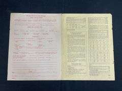 (2) Montgomery Ward Saw Mills Sales Literature + Price List