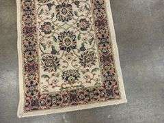 3 Decorative Rugs White, Tan, & Red
