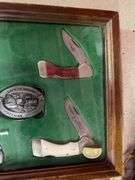Knives in box case