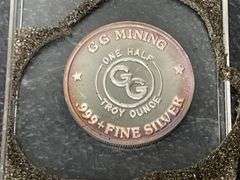 Silver Bullion & (1) GG Mining Half oz. .999 Fine Silver