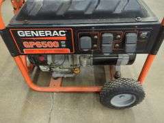 Generac GP 6500 Generator - 239 hrs