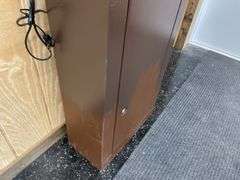 Steel Gun Safe with Shelves, Side Compartments; Hold 6 Guns
