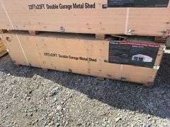 22 X 23FT Double Garage Metal Shed