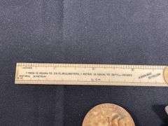 (5) Kinves, Ruler, Badge, Button