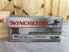 1 Wood Box/500 Rounds Cabela's Special Winchester .22 LR & 1 Box Browning .22 LR HP