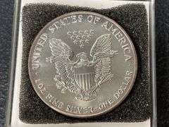(2) 1990 American Silver Eagle