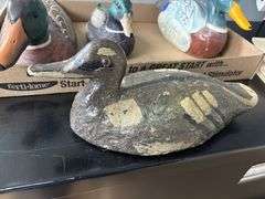 Vintage Duck Decoy and Other Decoys