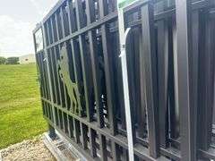 Metal Farm Driveway Gate 7 X 20 Ft 2 Pieces