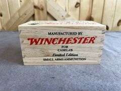 1 Wood Box/500 Rounds Cabela's Special Winchester .22 LR & 1 Box Browning .22 LR HP