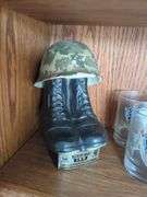 US Marines Lot - Rare Decanter/BELT buckles/Glassware/Golf Balls/ More