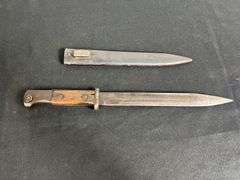 clc43 German WW2 K98k Bayonet w/Steel Scabbard