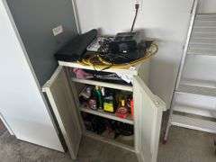 Garden Cabinet + Contents