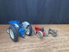 (3) Ford + Fordson Tractors