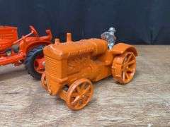 (3) 1/16 AC Tractors + Wagon