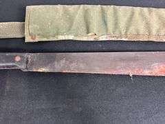 (2)-US Military Ontario Knife Co. Machetes