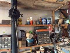Southwest Corner of Shop. Corner to Furnace