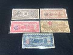Mexican paper Currency
