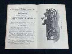 IH Automotive Vehicles Booklet