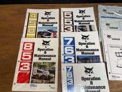 (12) Bobcat Manuals