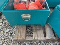 Teal Work Storage Box