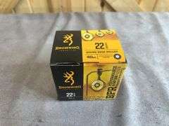 1 Box Browning BPR 40 Gr. RN .22 LR