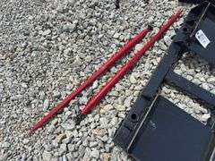 Skid Steer Bale Spear Attachment