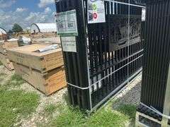 Metal Farm Driveway Gate 7 X 20 Ft 2 Pieces