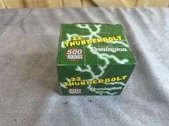 500 Rounds Remington .22 LR RN Thunderbolt