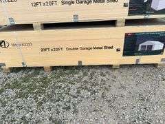 23 X 22FT Double Garage Shed