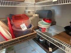 Assorted Tupperware/Plastic Containers