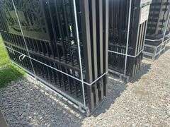 Metal Farm Driveway Gate 7 X 20 Ft 2 Pieces
