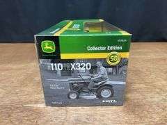1/16 John Deere 110 + X320 L&G Set Collector NIB Ertl