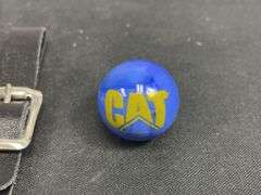 (3) Caterpillar Watch Fobs + Marble
