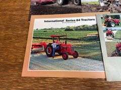 (6) IH Tractor Sales Literature