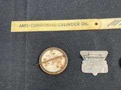 (5) Kinves, Ruler, Badge, Button