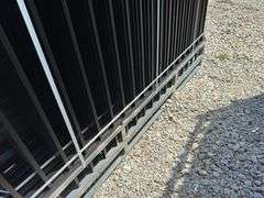 Powder Coated Steel Site Fence 8 X 6 Ft