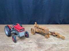 (3) Massey Tractors + Plow
