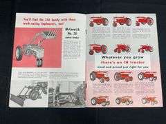 (2) IH Farmall 240 + 340 Tractor Sales Literature