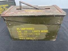 (3)-Cal .50 Metal Ammo Cans