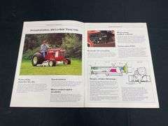 (3) IH 184 + Cub Cadet Sales Literature