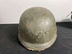 (2)-US PASGT Ballistic Helmets w/Chinstraps