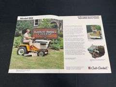 (3) IH 184 + Cub Cadet Sales Literature