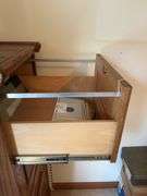 Oak File Cabinet - No Contents - No Key, 52” T x 19” W