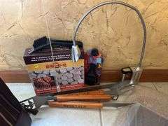 Lot of BBQ accessories and HEPA filters